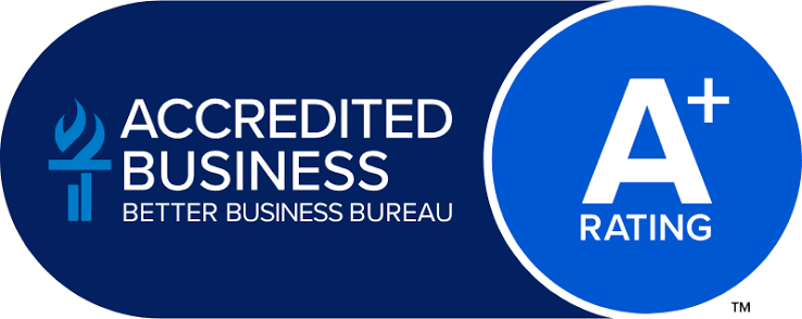 Better Business Bureau — Accredited Business, A+ rating